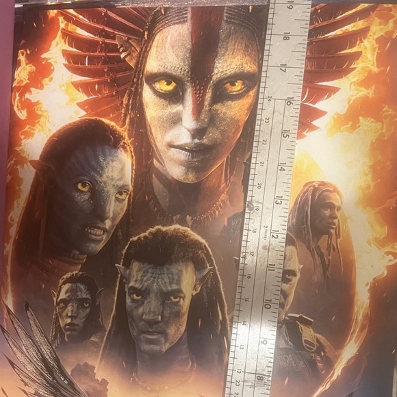 Avatar BUNDLE 2025 Fire and Ash PINS Ticket, Posters, Notebook Friend Fam NEW - Picture 11 of 14
